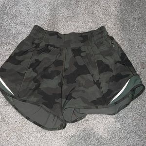 Lulu Lemon Hotty Hot Camo Shorts